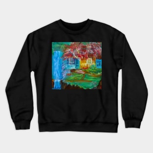 Old Hawaiian Homestead Leis 4 Sale Crewneck Sweatshirt